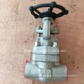 API602 a forgé la valve de porte NPT d&#39;extrémité de fil d&#39;acier inoxydable F316L